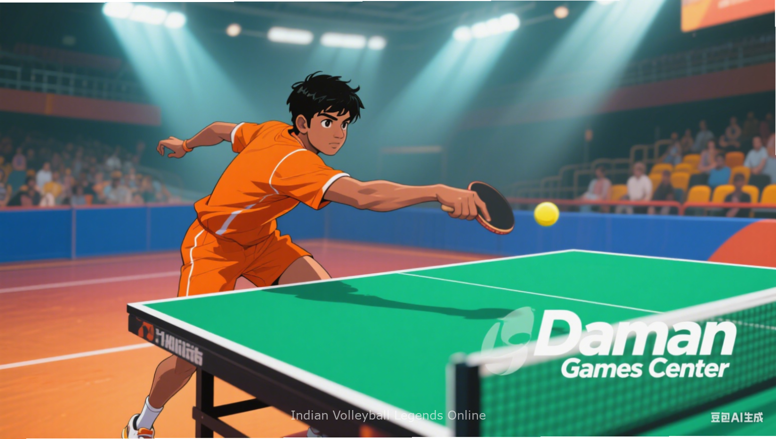Indian Volleyball Legends Online - Localization Features Indian Volleyball Legends Online showing regional variations with players in different state jerseys and language options